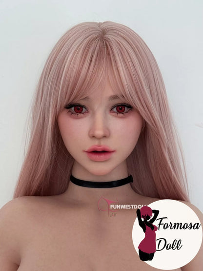 White Lucy Silicone Sex Doll with Realistic Skin Texture & G-Cup - 157cm