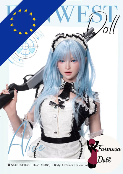 Alice FSD045 Silicone Sex Doll with G Cup -157cm EU STOCK