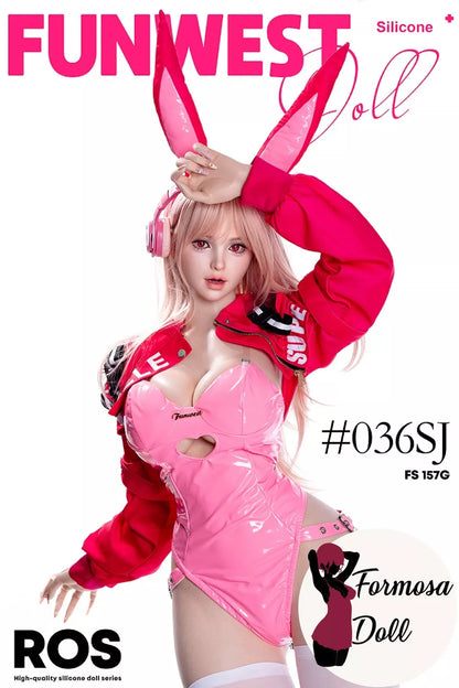 White Lily Silicone Sex Doll with Realistic Skin Texture & G-Cup - 157cm