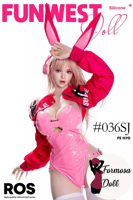 White Lily Silicone Sex Doll with Realistic Skin Texture & G-Cup - 157cm