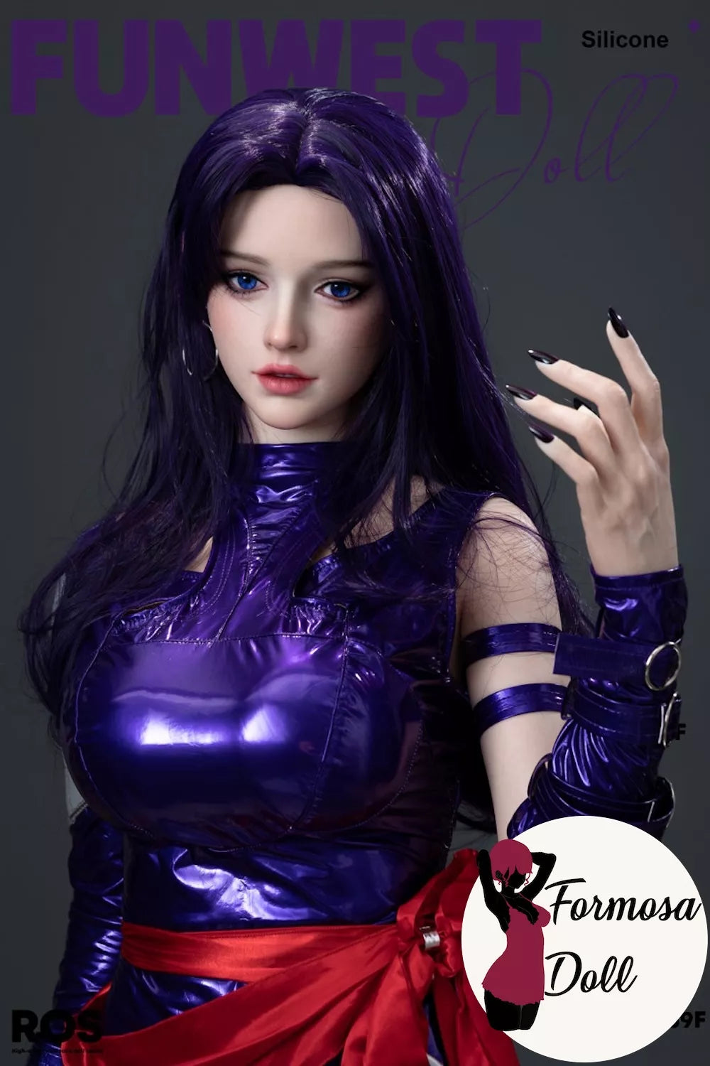 Chloe Kunoichi Sex Doll in Silicone with F Cup - 159 cm