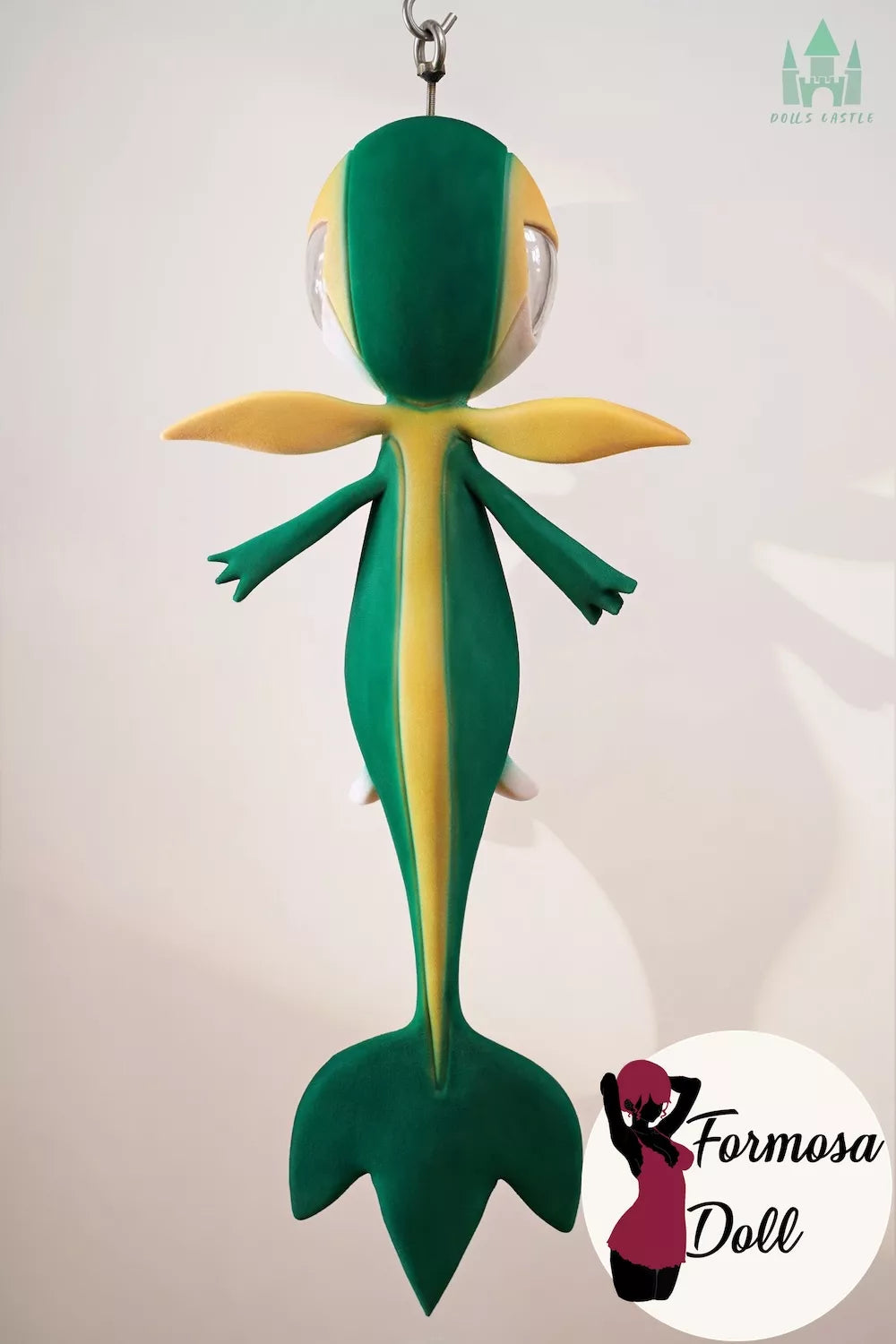 Serivy – Fapdoll Furry Ispirazione Pokémon in Silicone – 80 cm