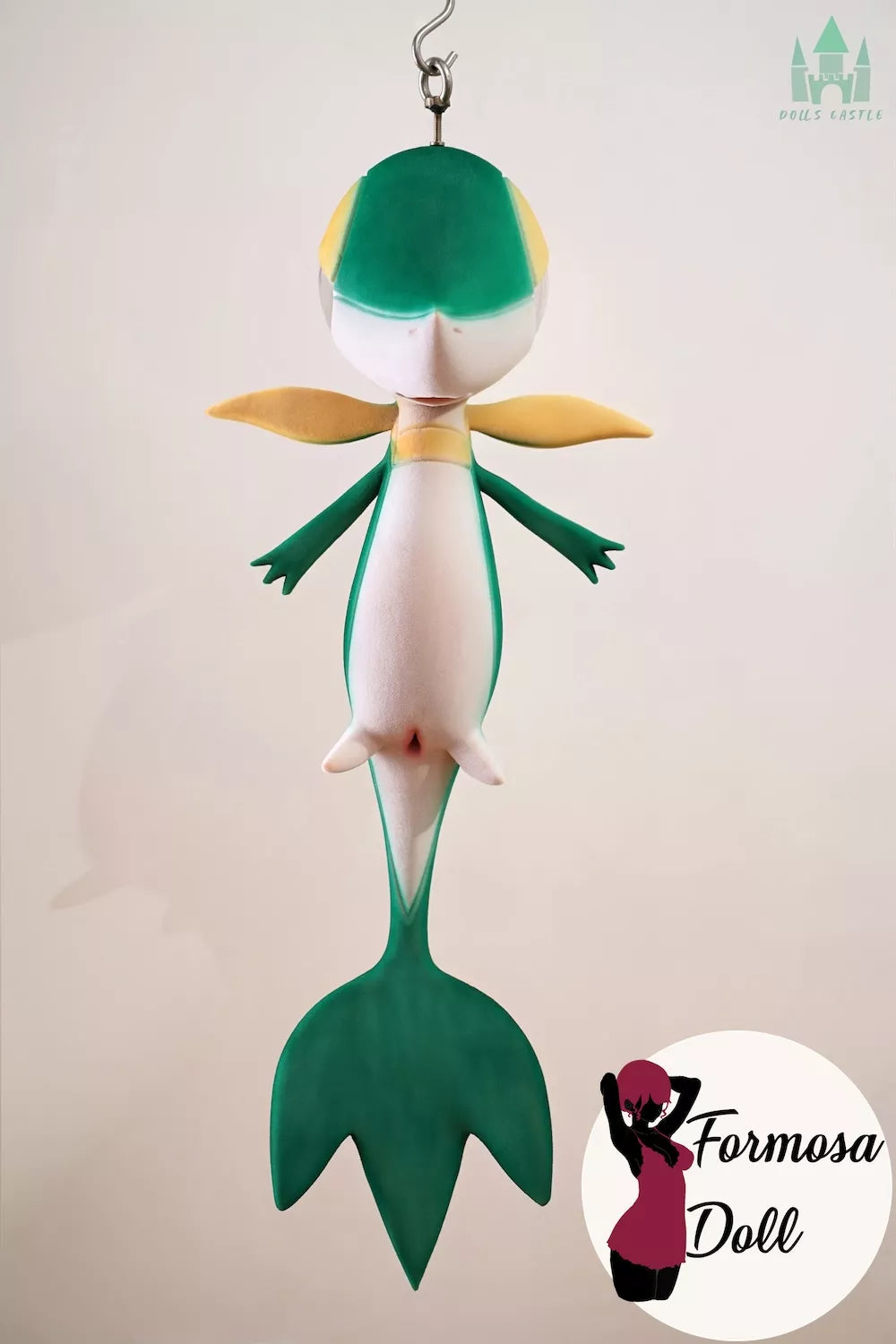 Serivy – Fapdoll Furry Ispirazione Pokémon in Silicone – 80 cm