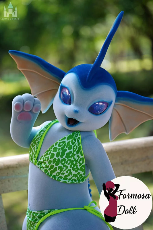 Fur Fapdoll Vaporeon – Poupée Furry en Silicone 100 cm