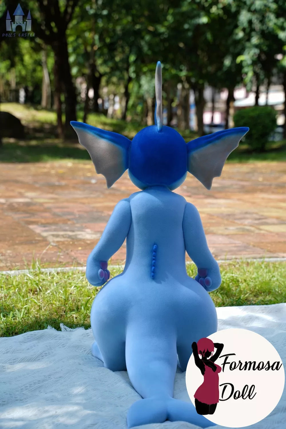Fur Fapdoll Vaporeon – Poupée Furry en Silicone 100 cm