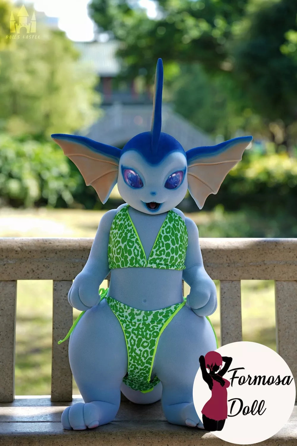 Fur Fapdoll Vaporeon – Poupée Furry en Silicone 100 cm