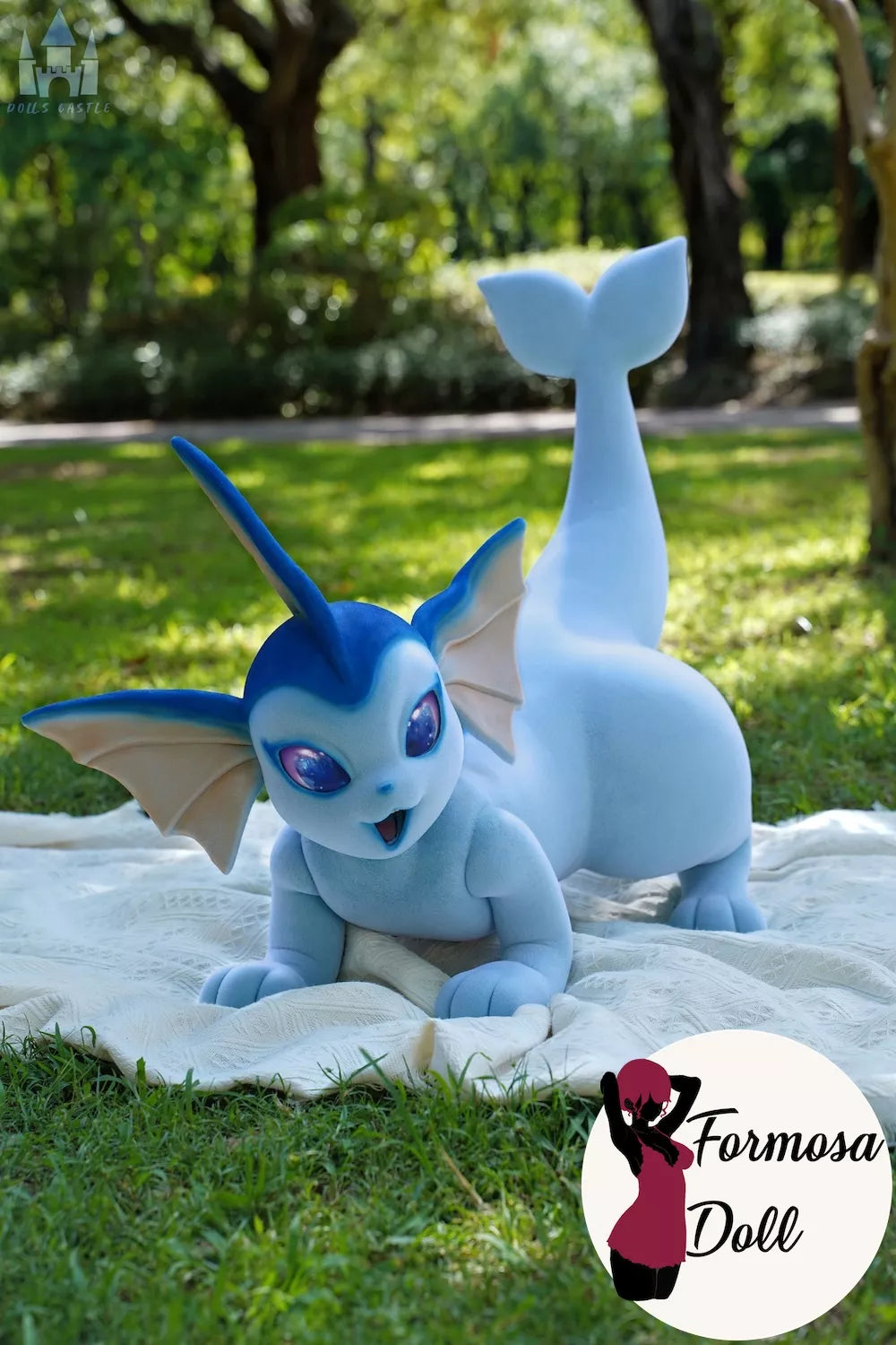 Fur Fapdoll Vaporeon – Poupée Furry en Silicone 100 cm