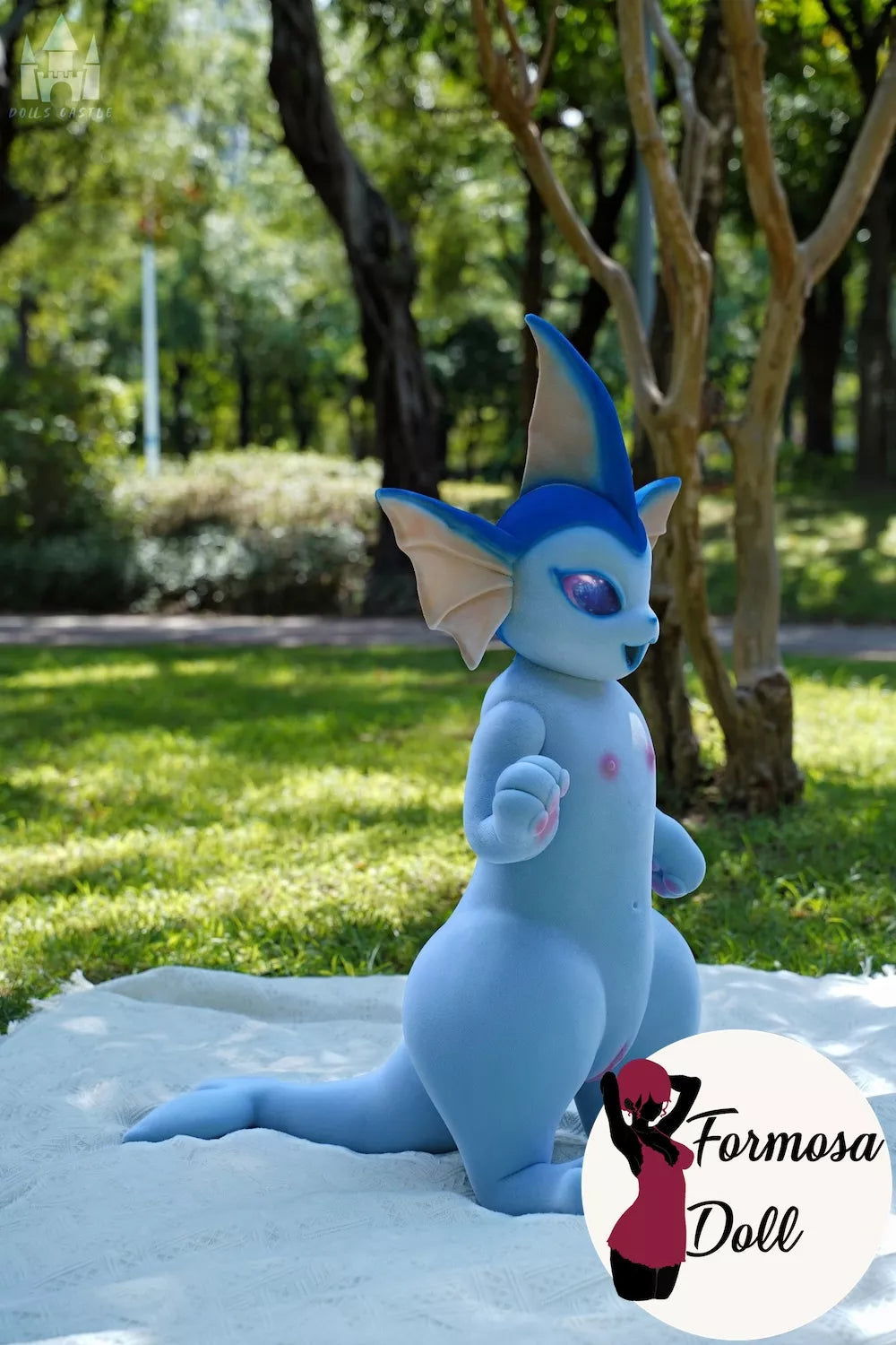 Fur Fapdoll Vaporeon – Poupée Furry en Silicone 100 cm