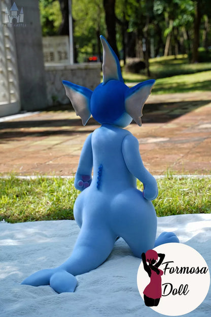 Fur Fapdoll Vaporeon – Furry Doll in Silicone 100 cm