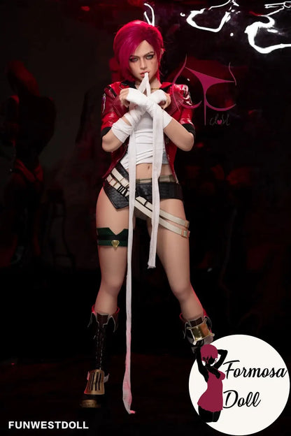 Poupée sexuelle Vi LOL Cosplay TPE - 157 cm   FWD
