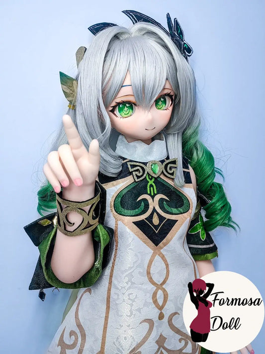 Yui - Bambola Mini in Silicone da 85cm con Testa in Vinile