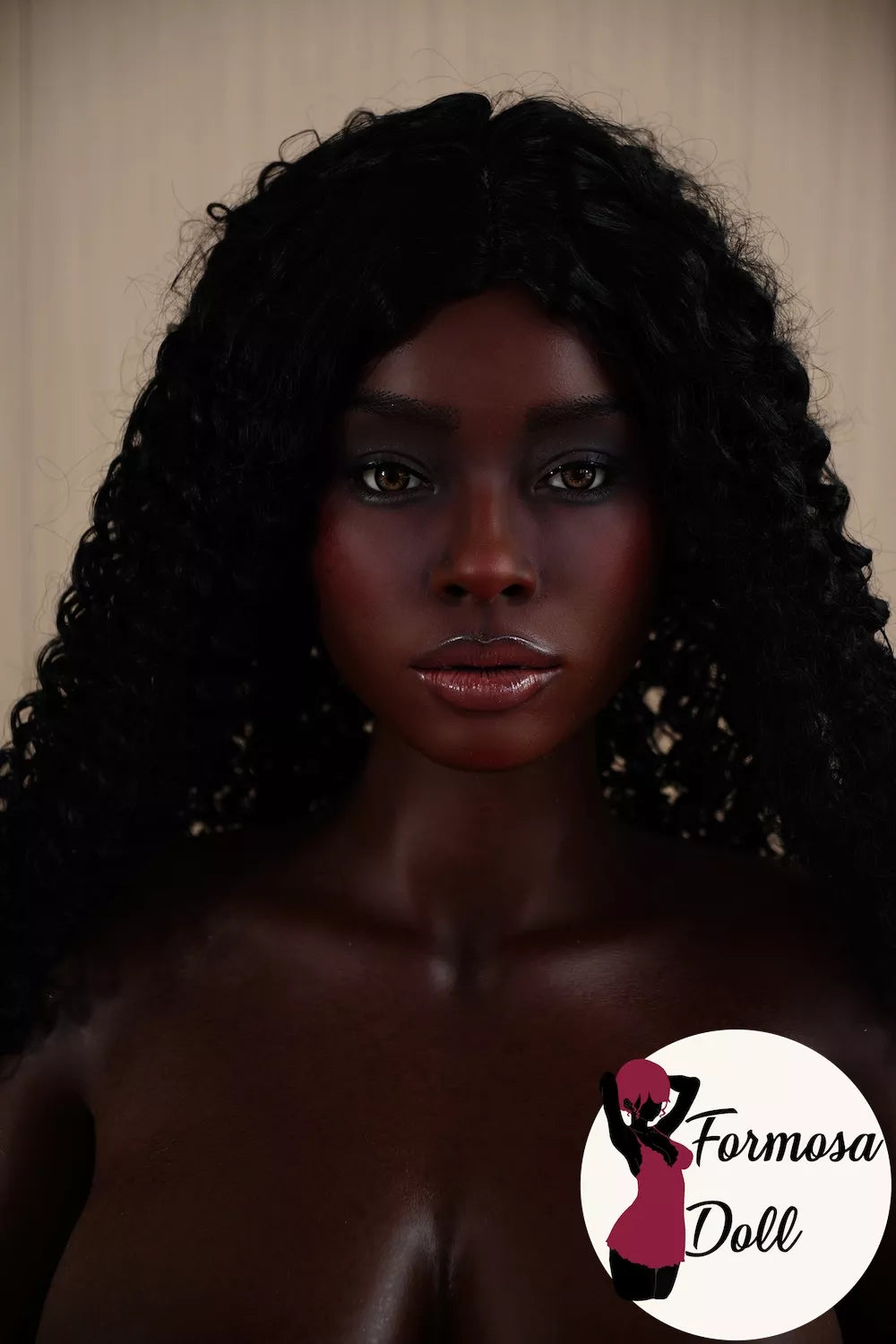 GT02-JS116 Ebony Beauty Sex Doll in Silicone - 64.2 in US Stock