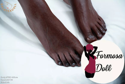 GT02-J116 Ebony Beauty Love Doll in Silicone - 163 cm (64.2 in)
