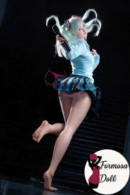 Amy 159 cm (5ft2) - Hatsune Miku Cosplay Sex Doll in Silicone