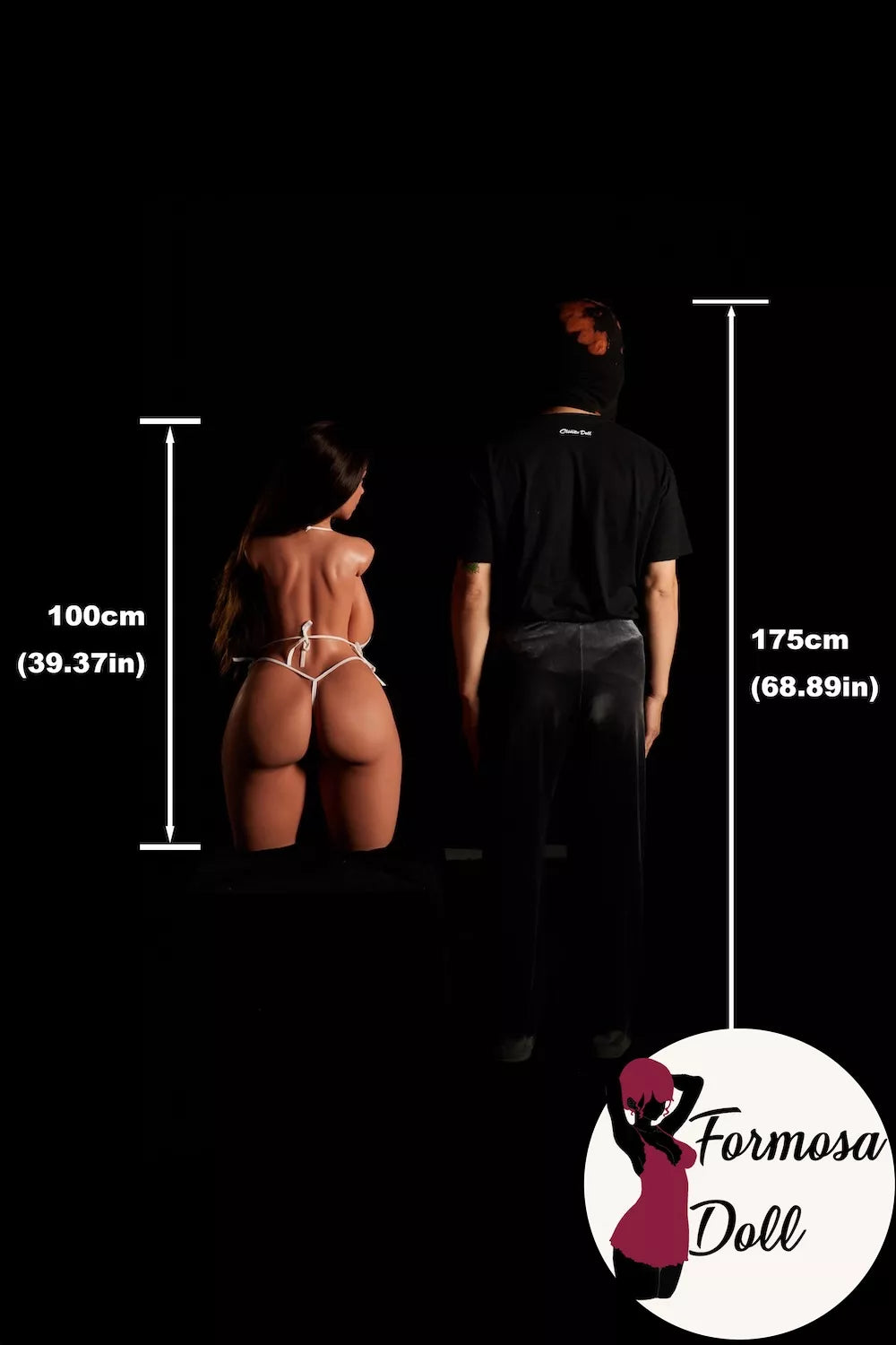 Hazel - ULW884 Light Weight Gold-Tan BBW Torso in Silicone - K Cup 24kg(52.91LB)