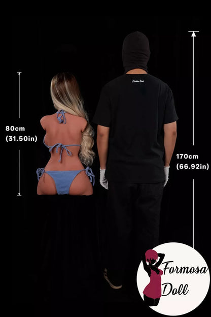 Buste sexuel en silicone Glamour Blonde ULW662 Hedia - 15 kg