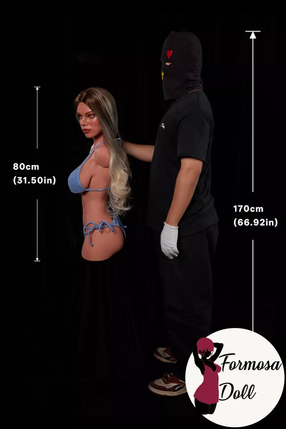 Buste sexuel en silicone Glamour Blonde ULW662 Hedia - 15 kg