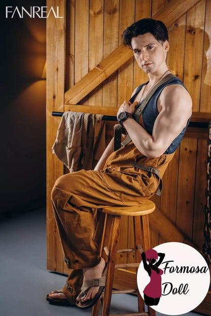 Henry sex doll uomo in silicone - 173 cm