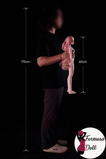 Hilary 60cm (23.6inch) - Mini Bambola del Sesso in Silicone di CLIMAX