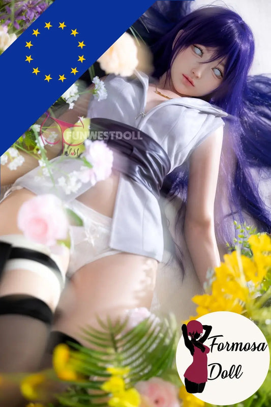 Amy 159 cm (5ft2) - Bambola del sesso cosplay Hinata Hyuga in silicone