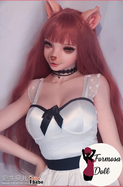 Inujima Haruko 148 cm (4ft85) - Wolfy Kemonomimi Sex Doll in Silicone