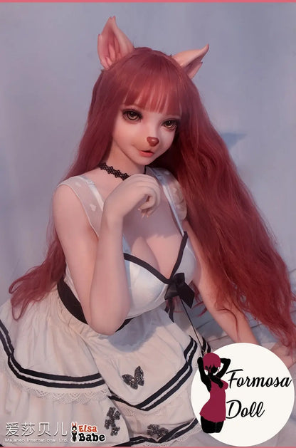 Inujima Haruko 148 cm (4ft85) - Wolfy Kemonomimi Sex Doll in Silicone