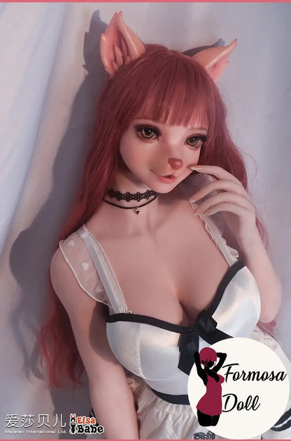 Inujima Haruko 148 cm (4ft85) - Wolfy Kemonomimi Sex Doll in Silicone