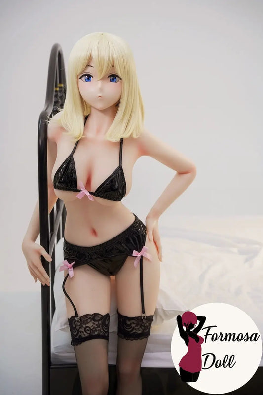 Shiori A 148 cm - Poupée sexuelle anime lingerie Ecchi en silicone souple