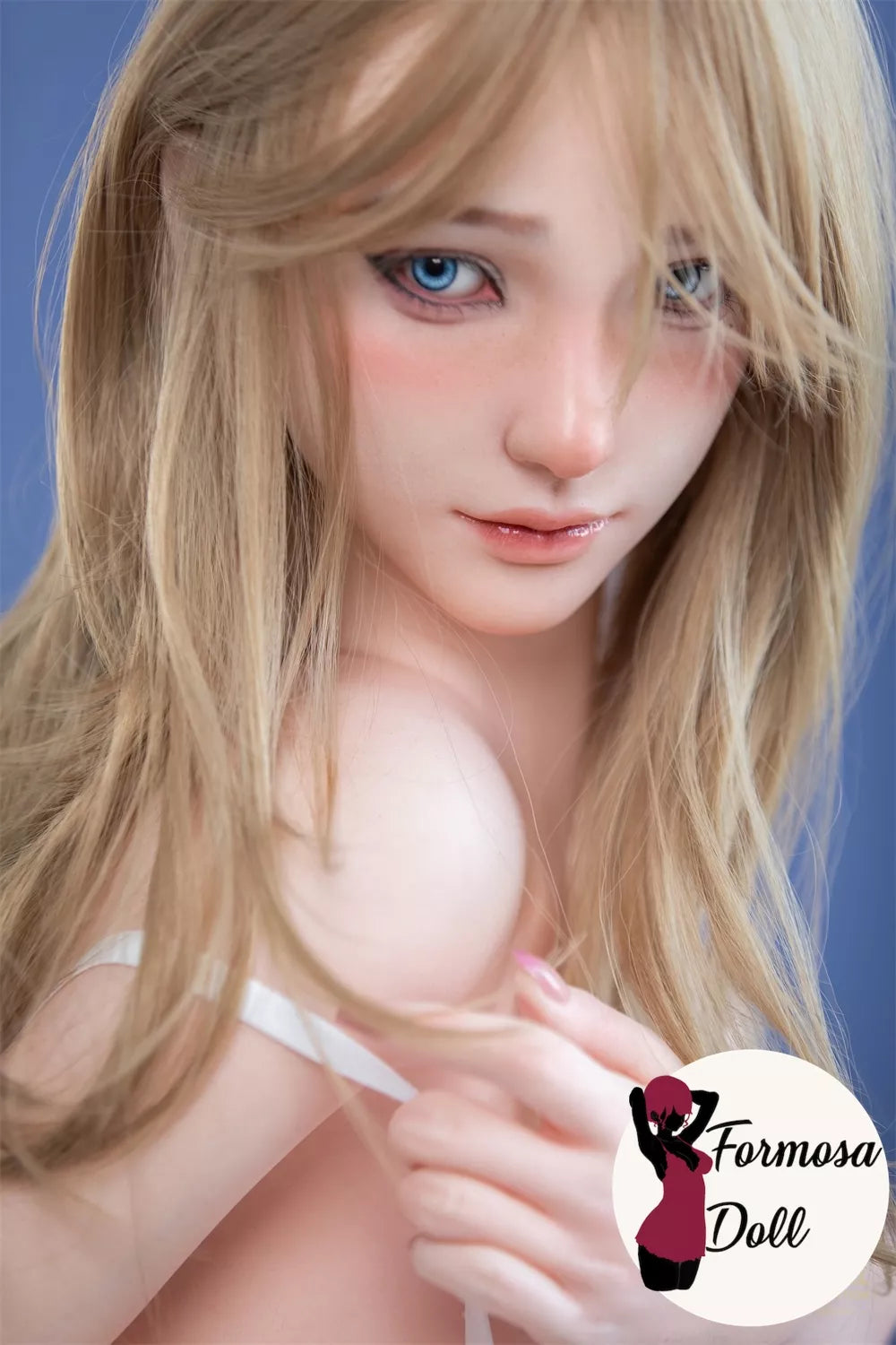 Kitty Blonde Asian Sex Doll in Silicone - 165cm US Stock