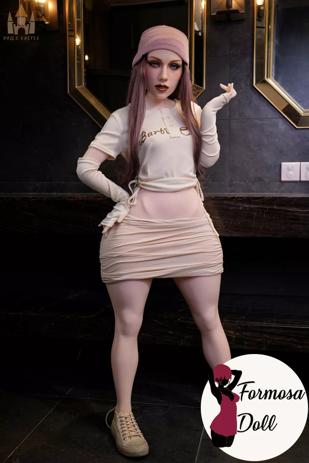 Jovelle - Hybrid Femboy Sex Doll with Silicone Head - 148cm