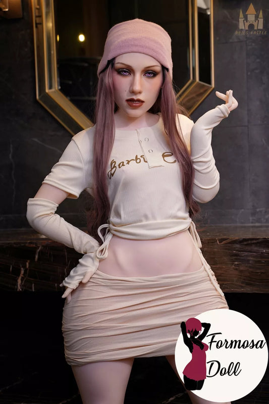 Jovelle - Hybrid Femboy Sex Doll with Silicone Head - 148cm
