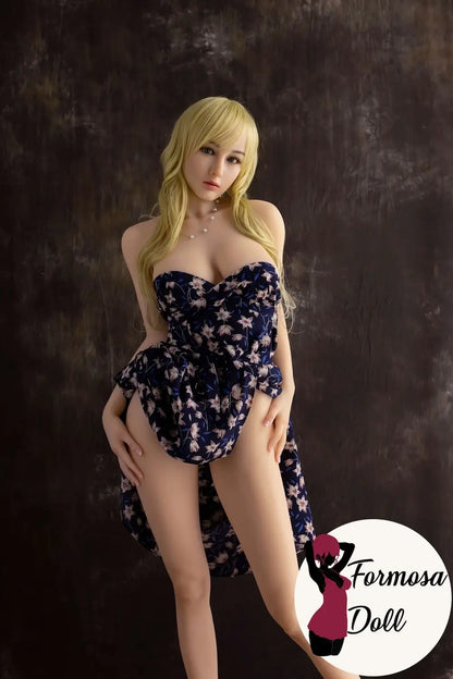 Elizabeth - Bambola del sesso realistica bionda con corpo in TPE e testa in silicone | 160 cm (5 piedi quadrati)