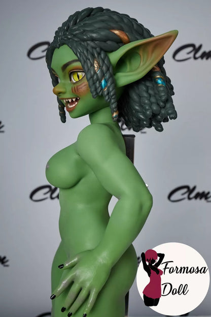 Kaela Mini Goblin Sex Doll in Silicone - 70cm