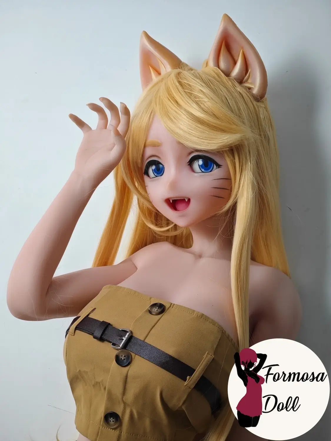 Kako Motoko 148 cm (4ft10) - Kemonomimi Style Furry Sex Doll in Silicone