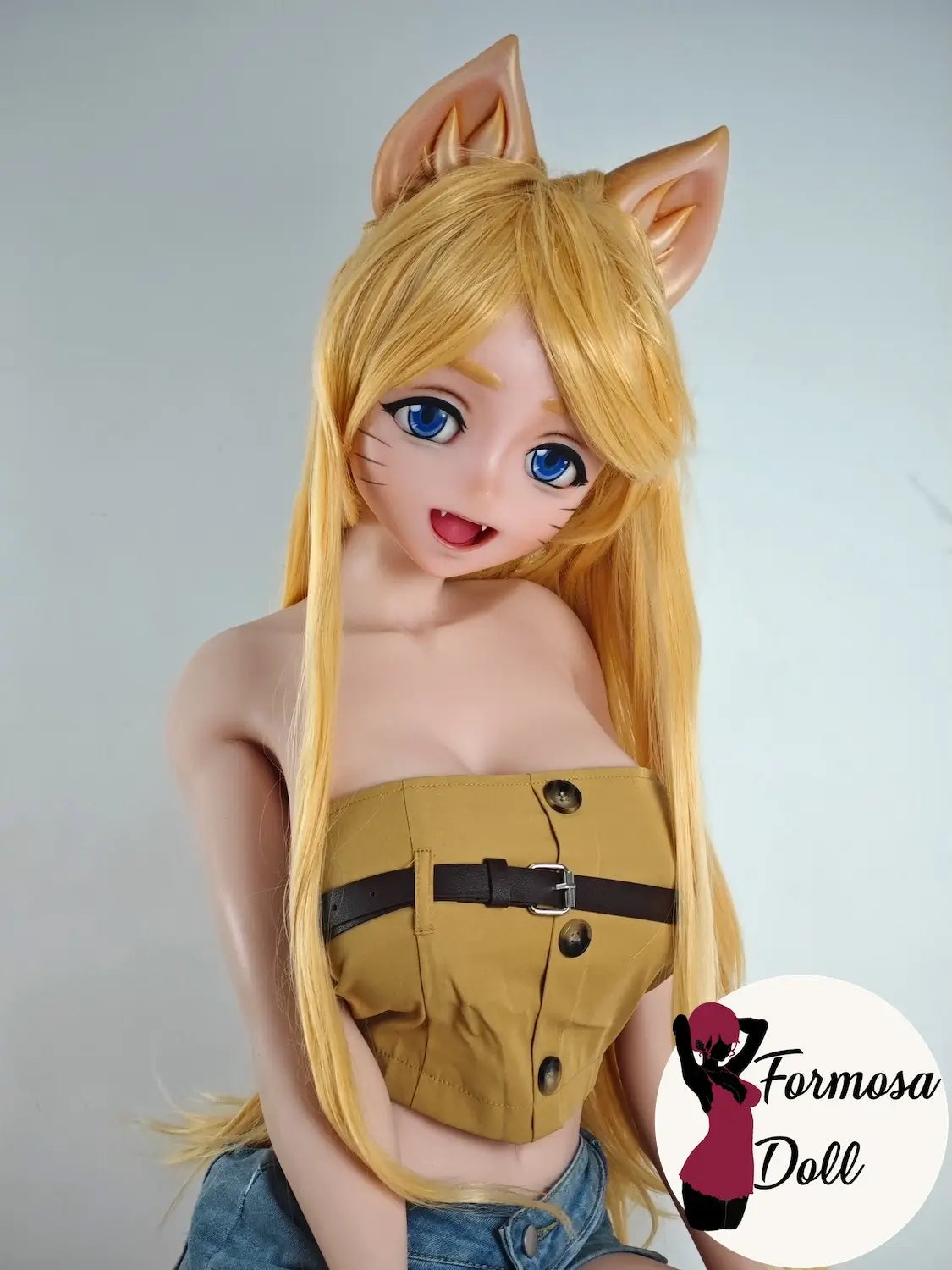 Kako Motoko 148 cm (4ft10) - Kemonomimi Style Furry Sex Doll in Silicone