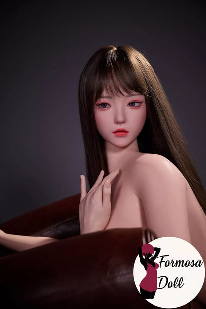 Kate Asian Torso Sex Doll in Silicone with Big Breasts - 105cm