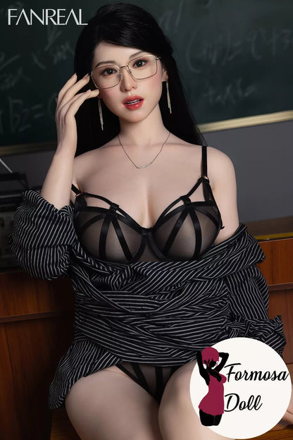 Kimmy Teacher Sex Doll in Silicone with Real Skin and ROS - 155 cm (5ft1)