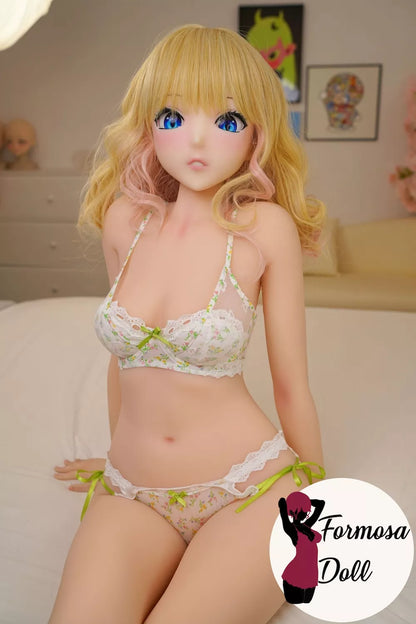 Komachi – Bambola Anime Bionda in STPE, Coppa B, 149 cm