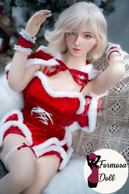 Freya C - Hybrid Sex Doll with Platinum Blonde Hair and C Cup - 158cm (5ft2)