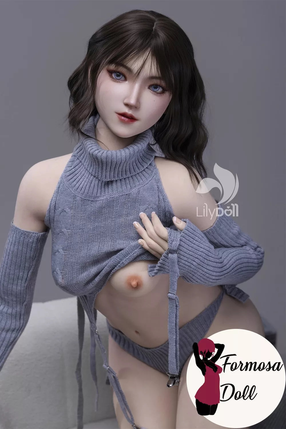 Freya D – Bambola sessuale ibrida asiatica in TPE e silicone, coppa B 159 cm