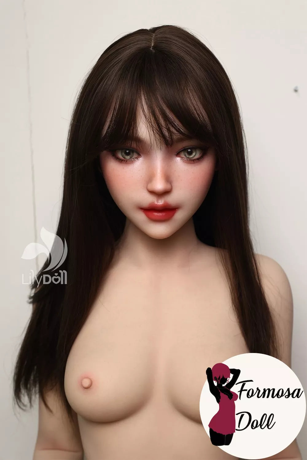 Freya E – Bambola sessuale ibrida in TPE e silicone, mora, coppa F 159 cm