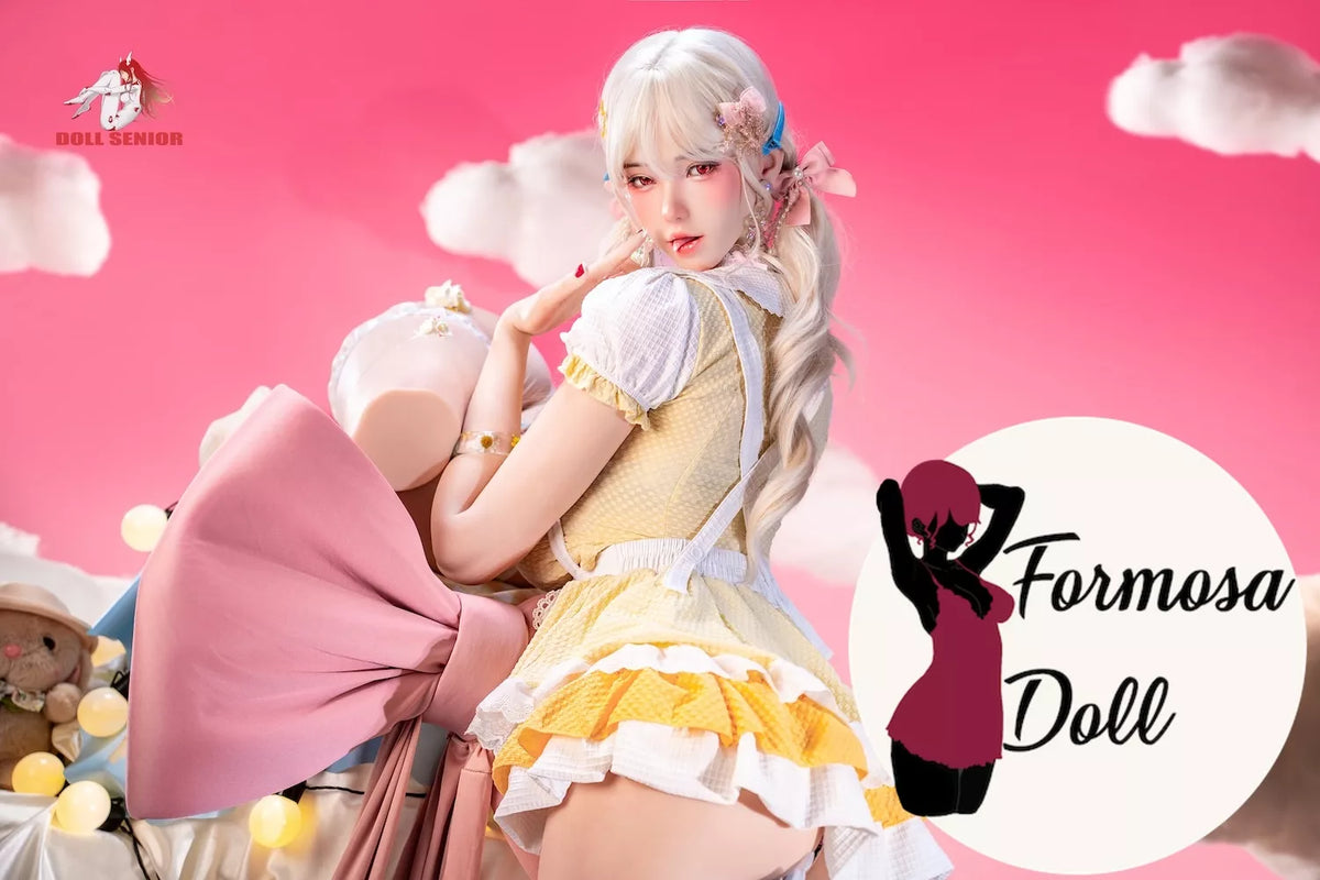 Linsha Blonde Asian Singer Silicone Sex Doll with G-Cup - 170 cm