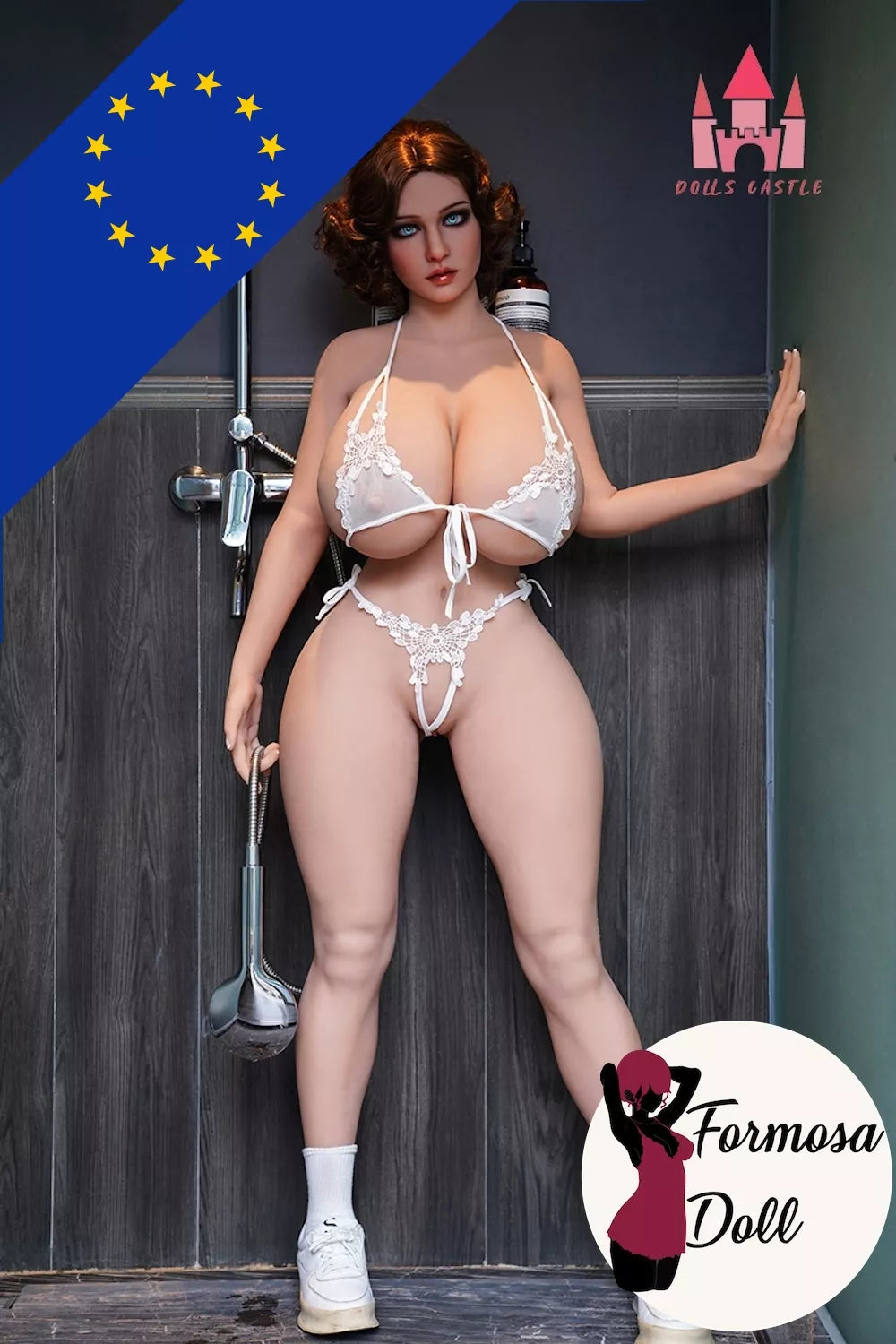 Lisa K DC09 – Bambola sessuale realistica in TPE, seno prosperoso 150 cm · Magazzino UE