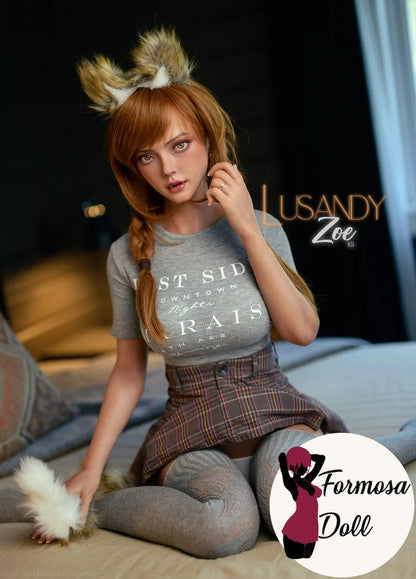 Zoe E-Girl Silicone Sex Doll with D-Cup - 161 cm