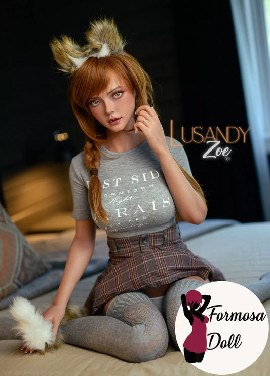 Zoe E-Girl Silicone Sex Doll with D-Cup - 161 cm