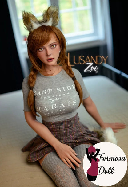 Zoe E-Girl Silicone Sex Doll with D-Cup - 161 cm