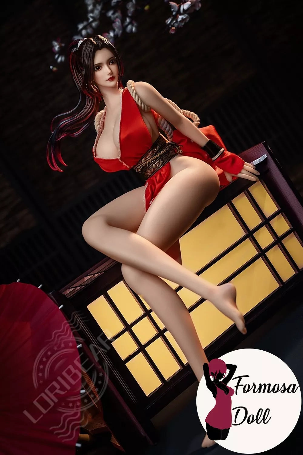 Mai Shiranui 66.5cm (26.2 in) Silicone Mini Cosplay Sex Doll Formosa Doll Mai Shiranui 66.5cm (26.2 in) Silicone Mini Cosplay Sex Doll Formosa Doll