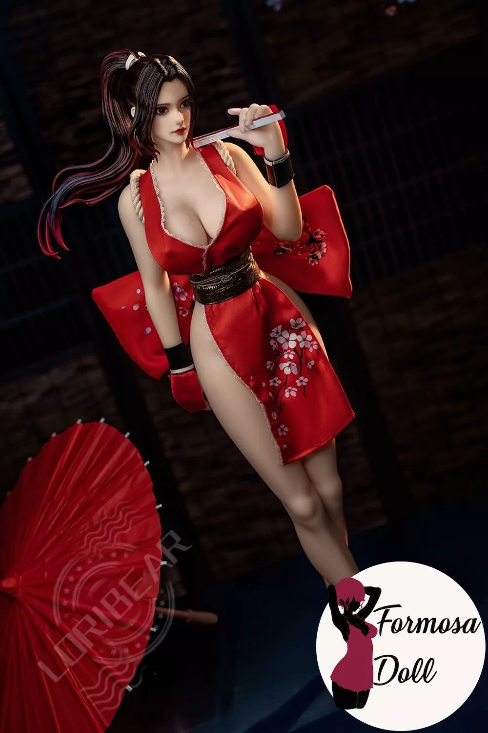 Mai Shiranui 66.5cm (26.2 in) Silicone Mini Cosplay Sex Doll Formosa Doll Mai Shiranui 66.5cm (26.2 in) Silicone Mini Cosplay Sex Doll Formosa Doll