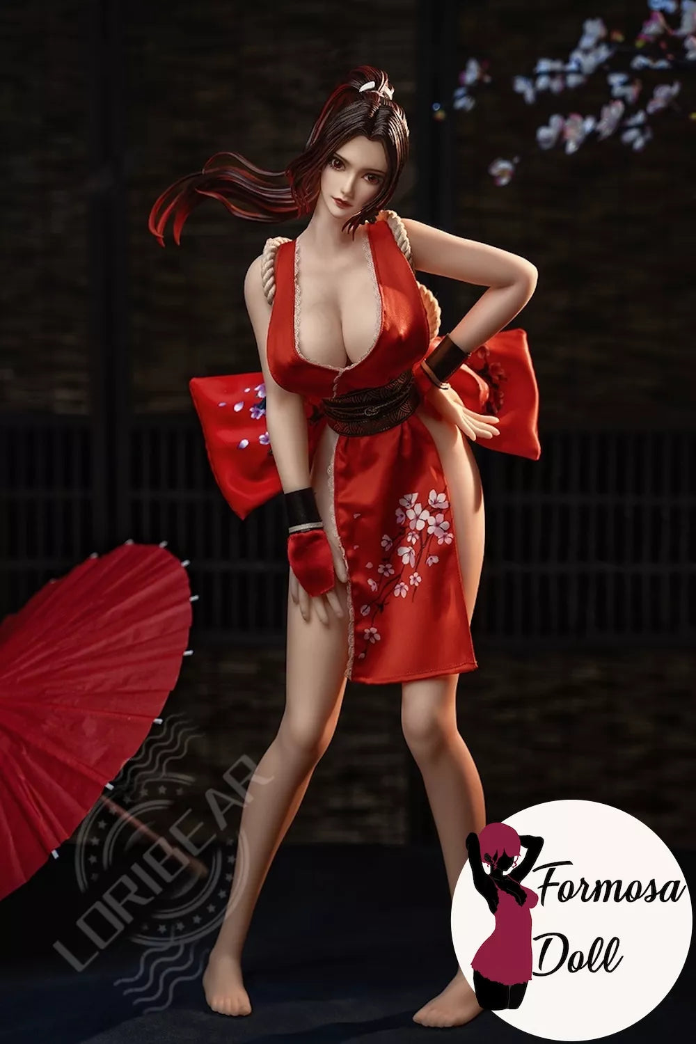 Mai Shiranui Cosplay Sex Doll Silicone Figure - 73cm (28.7in)