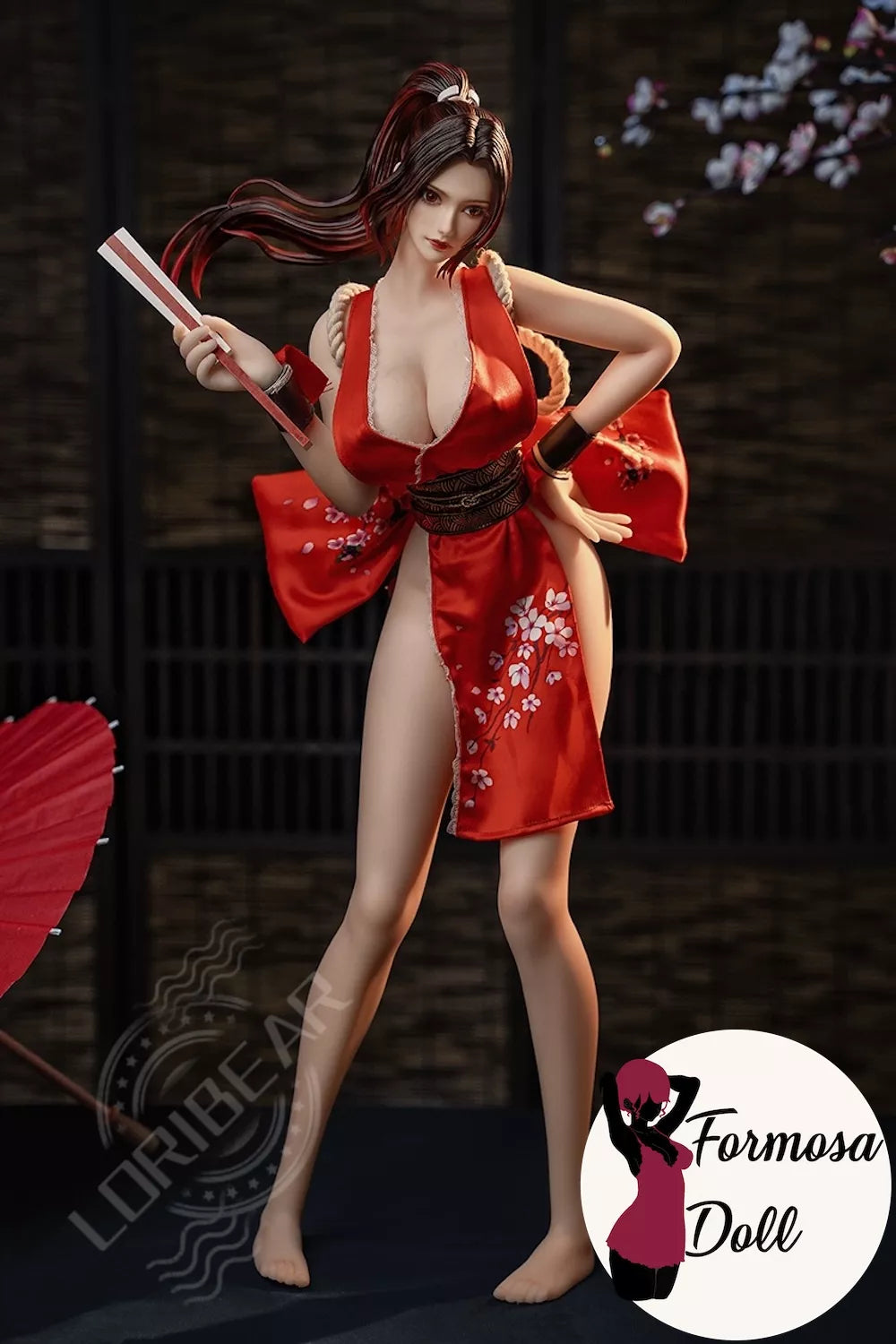 Mai Shiranui Cosplay Sex Doll Silicone Figure - 73cm (28.7in)